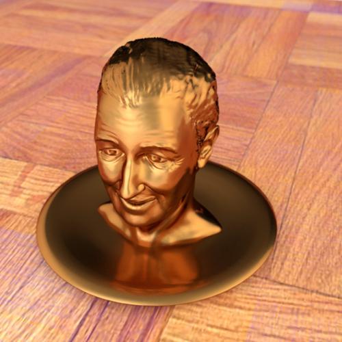 Walt Disney's bust preview image